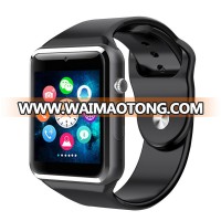 A1 Smart Watch Bluetooth With SIM Card Camera Dial Call Sleep Monitoring PK DZ09 smartwatch u8